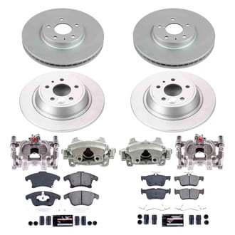 PowerStop® - Z23 Evolution Sport Plain Brake Kit with Calipers