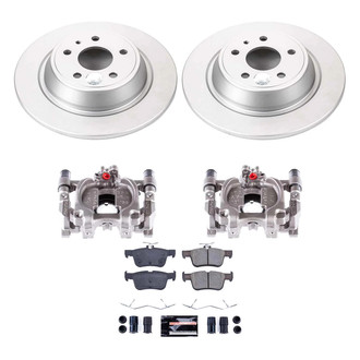 PowerStop® - Z23 Evolution Sport Plain Rear Brake Kit with Calipers