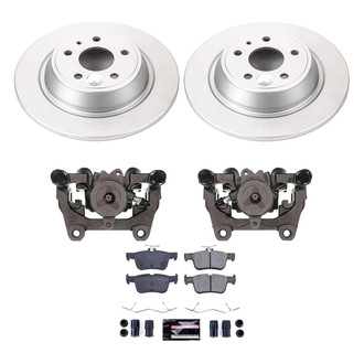 PowerStop® - Z23 Evolution Sport Plain Rear Brake Kit with Calipers