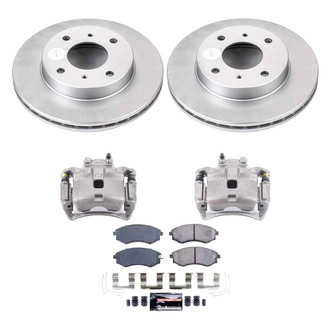 PowerStop® - Z23 Evolution Sport Plain Front Brake Kit with Calipers