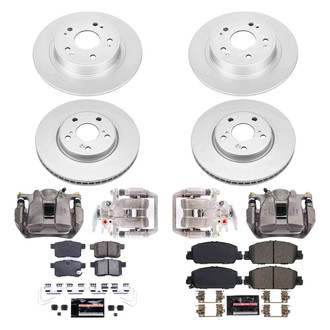 PowerStop® - Z23 Evolution Sport Plain Front and Rear Brake Kit with Calipers