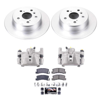 PowerStop® - Z23 Evolution Sport Plain Rear Brake Kit with Calipers