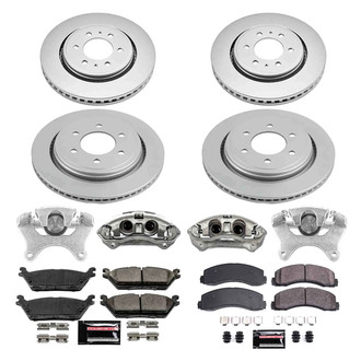 PowerStop® - Z23 Evolution Sport Plain Front and Rear Brake Kit with Calipers