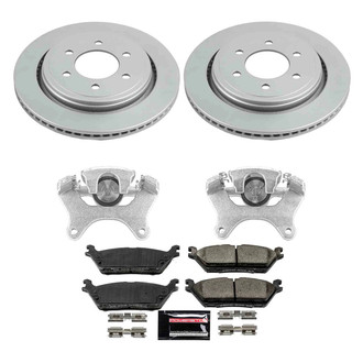 PowerStop® - Z23 Evolution Sport Plain Rear Brake Kit with Calipers