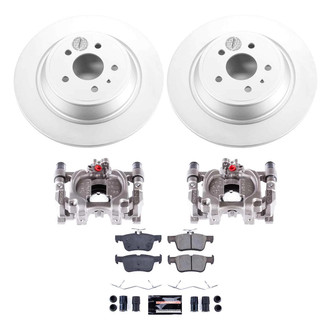 PowerStop® - Z23 Evolution Sport Plain Rear Brake Kit with Calipers