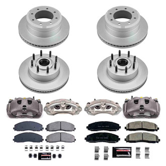 PowerStop® - Z23 Evolution Sport Plain Front and Rear Brake Kit with Calipers