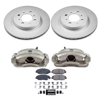 PowerStop® - Z23 Evolution Sport Plain Front Brake Kit with Calipers
