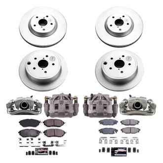 PowerStop® - Z23 Evolution Sport Plain Brake Kit with Calipers