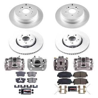 PowerStop® - Z23 Evolution Sport Plain Brake Kit with Calipers