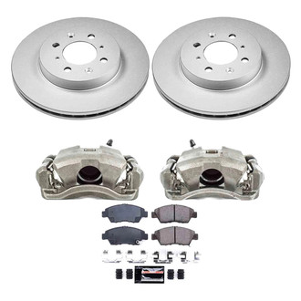 PowerStop® - Z23 Evolution Sport Plain Front Brake Kit with Calipers