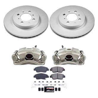 PowerStop® - Z23 Evolution Sport Plain Front Brake Kit with Calipers