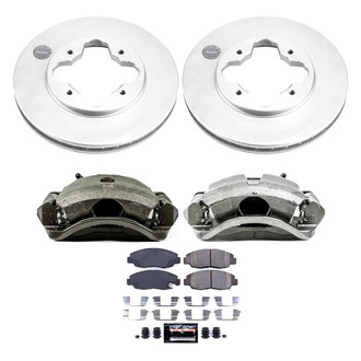 PowerStop® - Z23 Evolution Sport Plain Front Brake Kit with Calipers