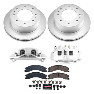 PowerStop® - Z23 Evolution Sport Plain Rear Brake Kit with Calipers