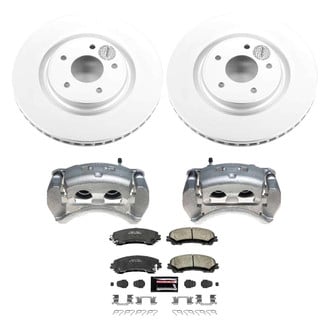 PowerStop® - Z23 Evolution Sport Plain Front Brake Kit with Calipers