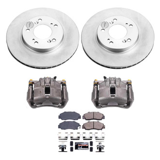 PowerStop® - Z23 Evolution Sport Plain Front Brake Kit with Calipers