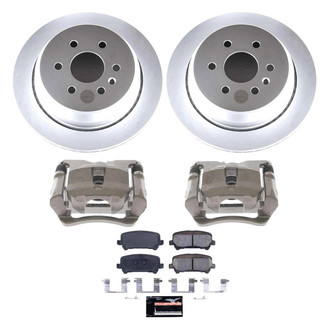 PowerStop® - Z23 Evolution Sport Plain Rear Brake Kit with Calipers