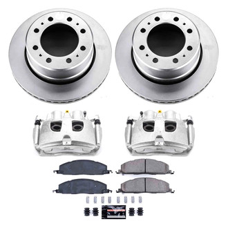 PowerStop® - Z23 Evolution Sport Plain Rear Brake Kit with Calipers