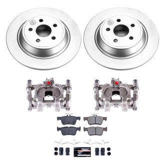 PowerStop® - Z23 Evolution Sport Plain Rear Brake Kit with Calipers