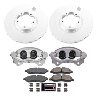 PowerStop® - Z23 Evolution Sport Plain Front Brake Kit with Calipers