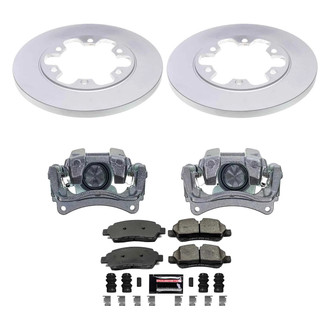 PowerStop® - Z23 Evolution Sport Plain Rear Brake Kit with Calipers