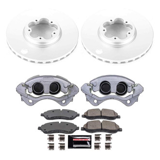 PowerStop® - Z23 Evolution Sport Plain Front Brake Kit with Calipers
