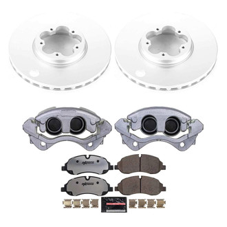 PowerStop® - Z36 Extreme Plain Front Brake Kit with Calipers