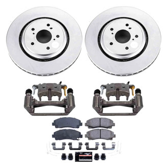 PowerStop® - Z23 Evolution Sport Plain Front Brake Kit with Calipers