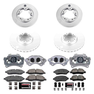PowerStop® - Z23 Evolution Sport Plain Front and Rear Brake Kit with Calipers