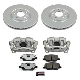 PowerStop® - Z36 Extreme Plain Front Brake Kit with Calipers