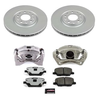 PowerStop® - Z36 Extreme Plain Front Brake Kit with Calipers