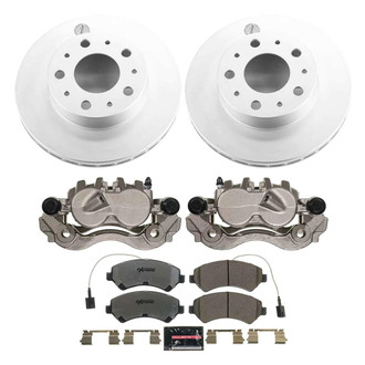 PowerStop® - Z36 Extreme Plain Front Brake Kit with Calipers