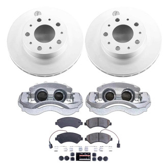 PowerStop® - Z23 Evolution Sport Plain Front Brake Kit with Calipers