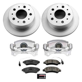 PowerStop® - Z36 Extreme Plain Rear Brake Kit with Calipers