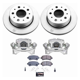 PowerStop® - Z23 Evolution Sport Plain Rear Brake Kit with Calipers