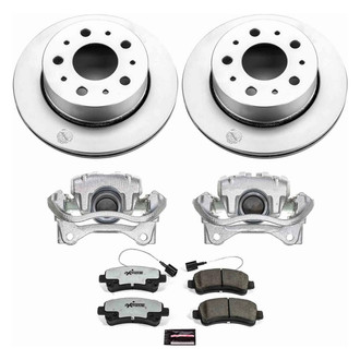 PowerStop® - Z36 Extreme Plain Rear Brake Kit with Calipers