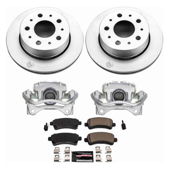 PowerStop® - Z23 Evolution Sport Plain Rear Brake Kit with Calipers