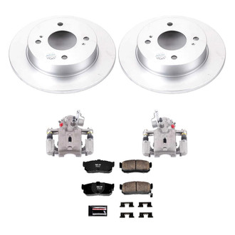 PowerStop® - Z23 Evolution Sport Plain Rear Brake Kit with Calipers
