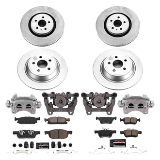 PowerStop® - Z23 Evolution Sport Plain Brake Kit with Calipers