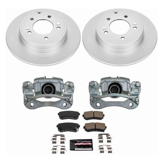 PowerStop® - Z23 Evolution Sport Plain Rear Brake Kit with Calipers