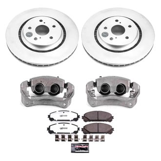 PowerStop® - Z36 Extreme Plain Front Brake Kit with Calipers