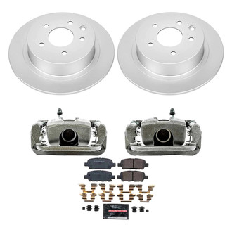PowerStop® - Z23 Evolution Sport Plain Rear Brake Kit with Calipers