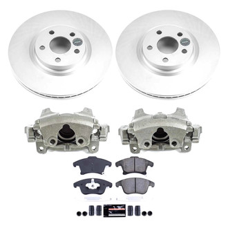 PowerStop® - Z23 Evolution Sport Plain Front Brake Kit with Calipers