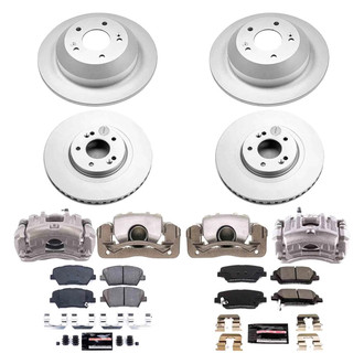 PowerStop® - Z23 Evolution Sport Plain Brake Kit with Calipers
