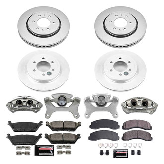PowerStop® - Z23 Evolution Sport Plain Front and Rear Brake Kit with Calipers
