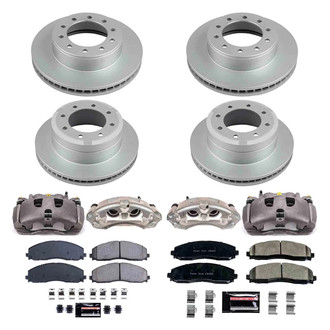 PowerStop® - Z23 Evolution Sport Plain Front and Rear Brake Kit with Calipers