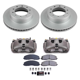 PowerStop® - Z23 Evolution Sport Plain Front Brake Kit with Calipers