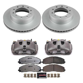 PowerStop® - Z36 Extreme Plain Front Brake Kit with Calipers