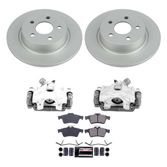 PowerStop® - Z23 Evolution Sport Plain Rear Brake Kit with Calipers