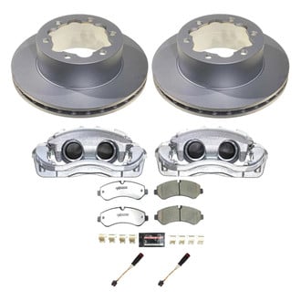 PowerStop® - Z36 Extreme Plain Rear Brake Kit with Calipers