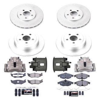 PowerStop® - Z23 Evolution Sport Plain Brake Kit with Calipers